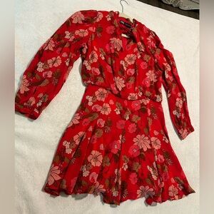 Zara floral dress